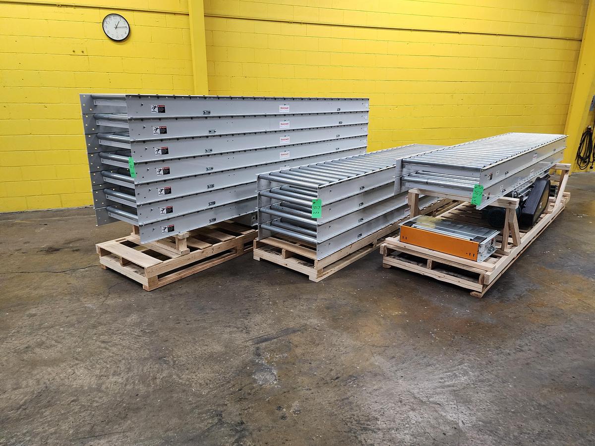 Used 2023 Intelligrated Roller Bed Belt Conveyor 30.5" x 159' (#357)
