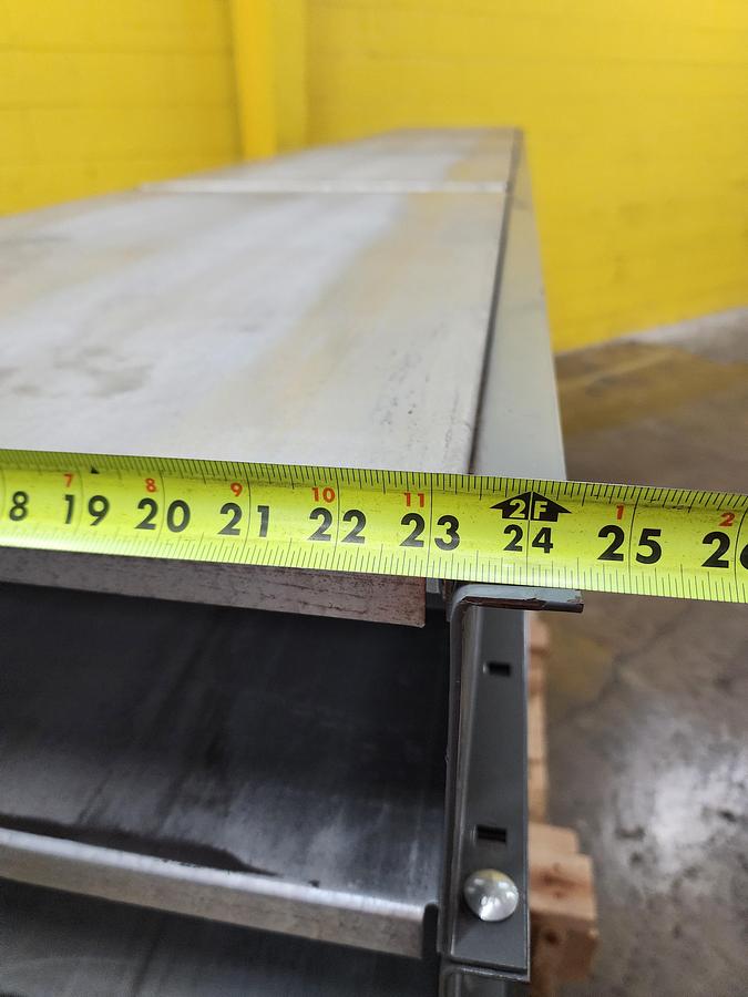 Used Intelligrated Slider Bed Belt Conveyor 24.5" x 63' (#105)