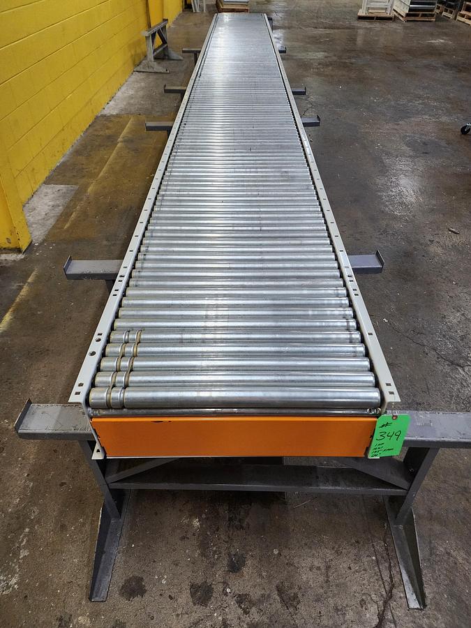 Intelligrated 30.5" x 24' Live Roller V-Belt Conveyor (#349)