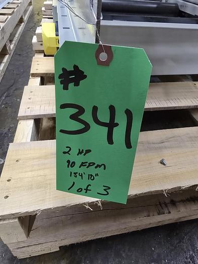 Used 2022 Intelligrated 24.5" x 154'10" Roller Bed Belt Conveyor (#341)