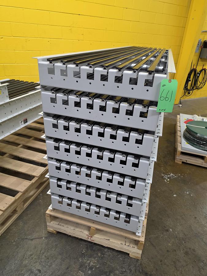 Used 2020 Hytrol PROSORT MRT 30" X 100' Narrow Belt Sortation Conveyor with 8 Diverts & Spurs (#661)