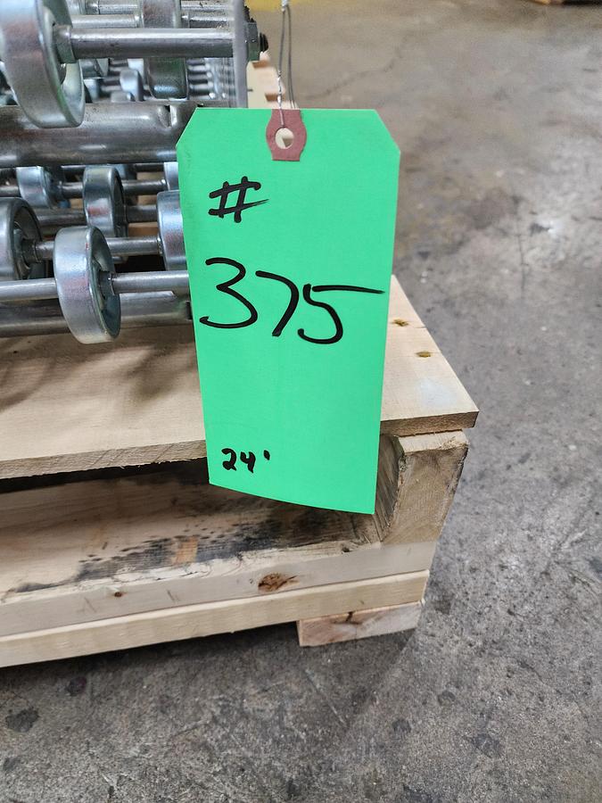 Used 2023 Intelligrated Gravity Skate Wheel Conveyor 24.5" x 24' (#375)