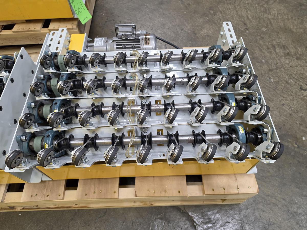 Used 2020 Hytrol PROSORT MRT 30" X 100' Narrow Belt Sortation Conveyor with 8 Diverts & Spurs (#661)