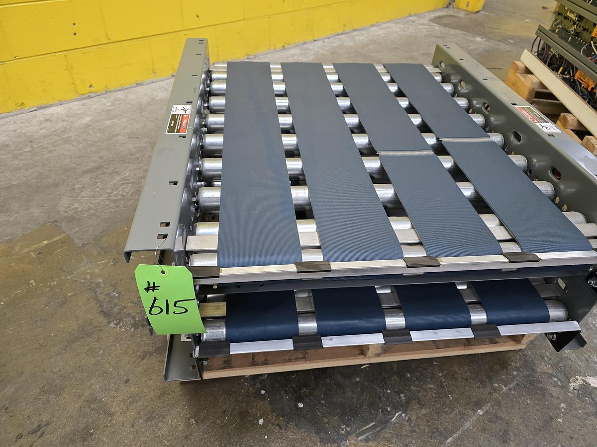 Used Intelligrated 28" x 36" MDR Belted Zero Pressure Accumulation Conveyor (#615)