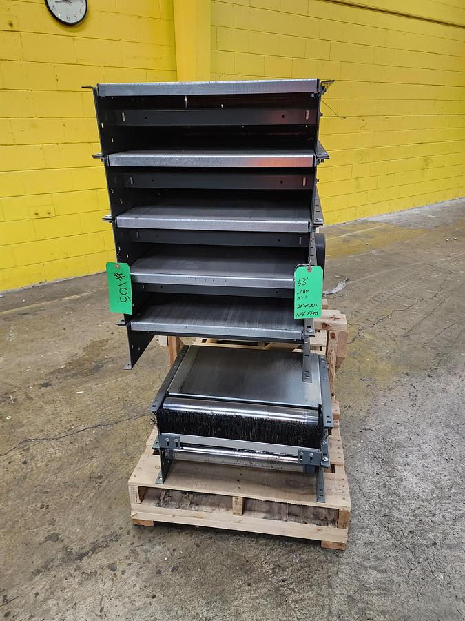 Used Intelligrated Slider Bed Belt Conveyor 24.5" x 63' (#105)