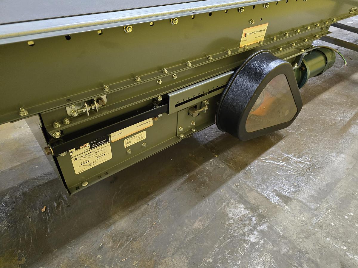 Used Intelligrated Slider Bed Belt Conveyor 24.5" x 63' (#485)