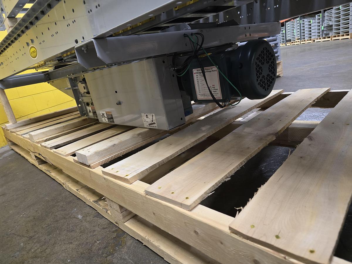 Used Hytrol ABLR Live Roller Conveyor 42" x 71' (#588)