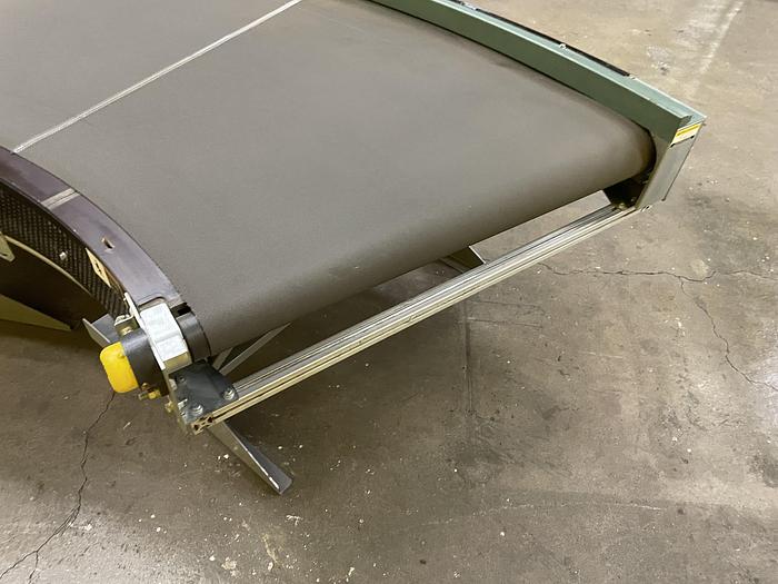 Used Transnorm 90 Degree Belted Curve Conveyor TS1500/140 V2 44" Belt, 61" IR (#177,178,179)
