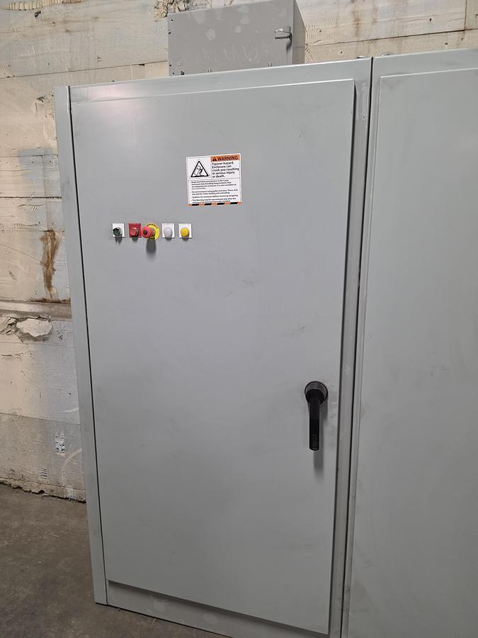 Used Hoffman 300 AMP 3 Door Electrical Panel (#716)