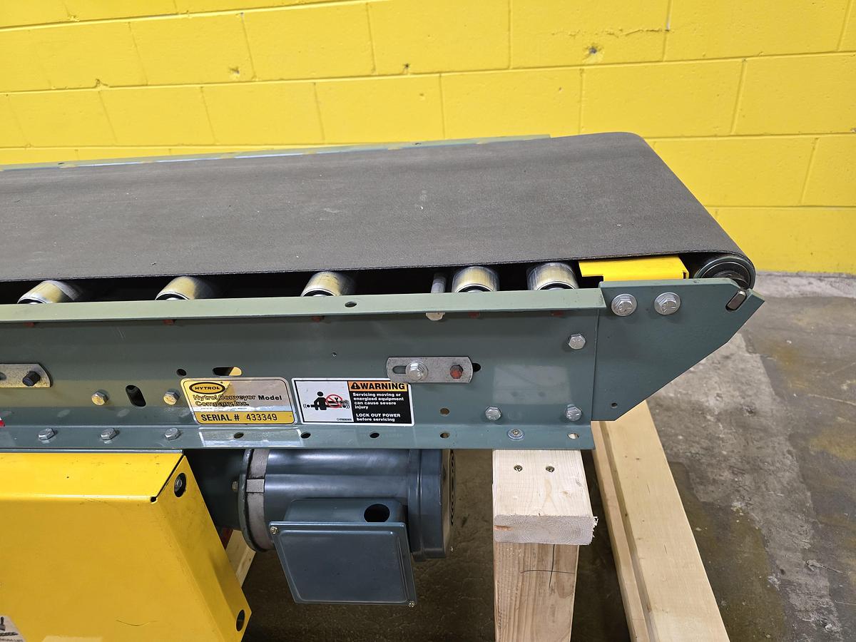 Used Hytrol TA Slider Bed Belt Conveyor 26" x 11' (#135)