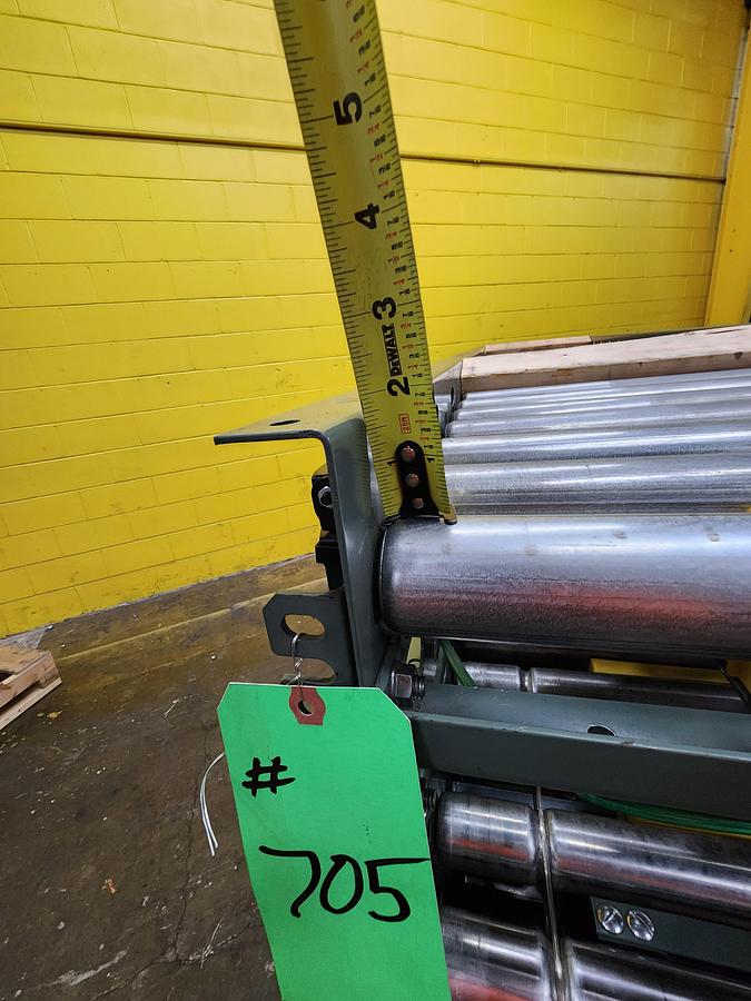 Used Hytrol ABEZ Zero Pressure Accumulation Roller Conveyor 24" x 60' (#705)