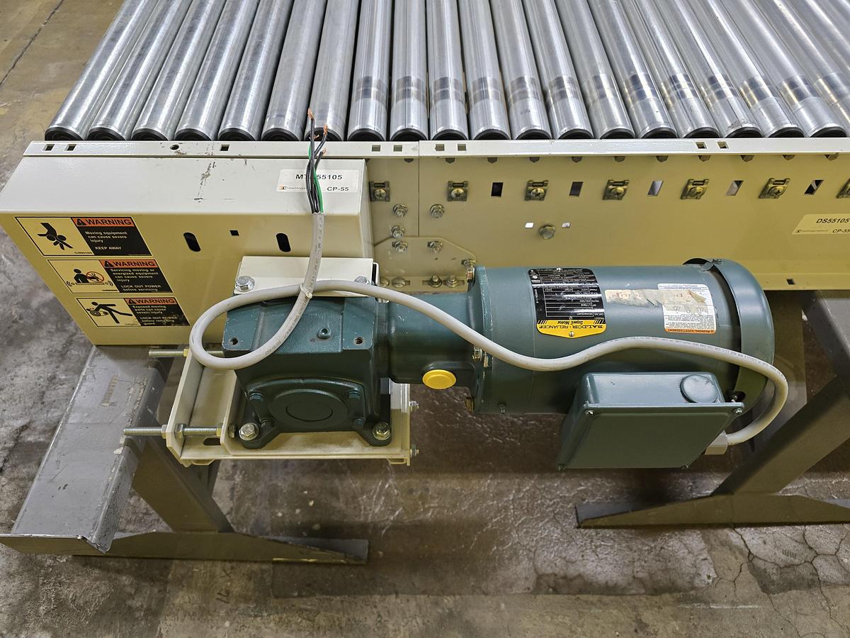 Used 2023 Intelligrated 24.5" x 15' Live Roller V-Belt Conveyor (#382)