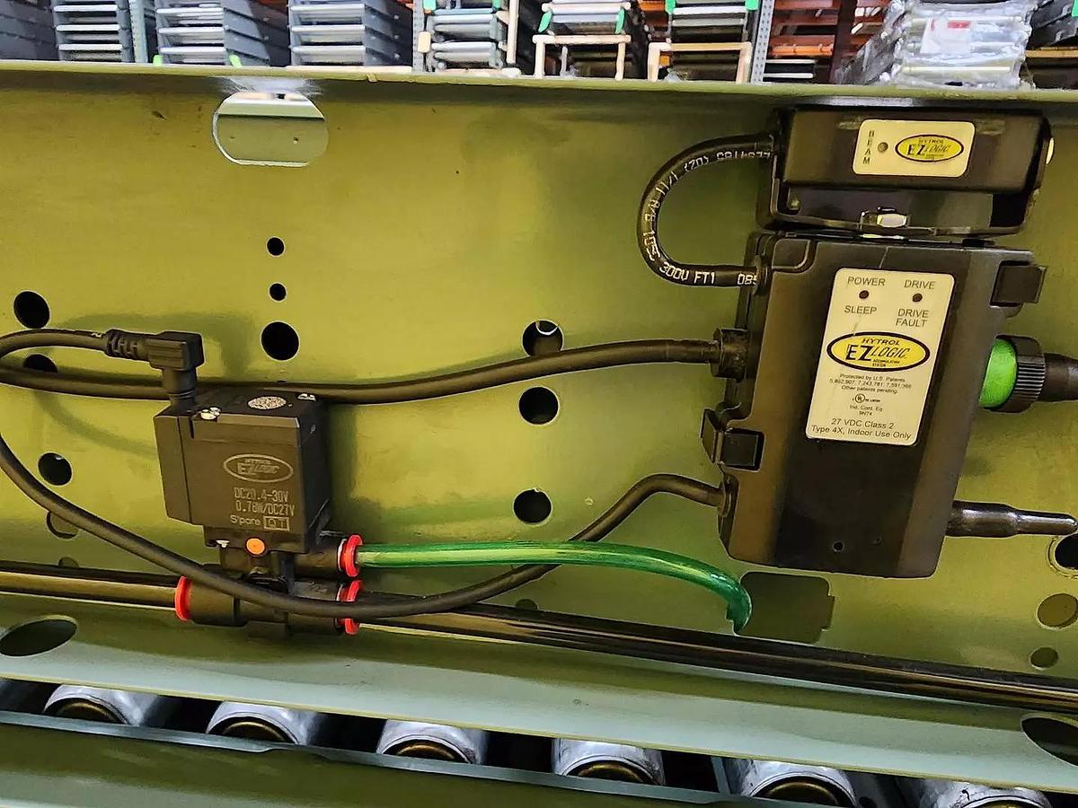 Used Hytrol ABEZ Zero Pressure Accumulation Roller Conveyor 24" x 45' (#195)