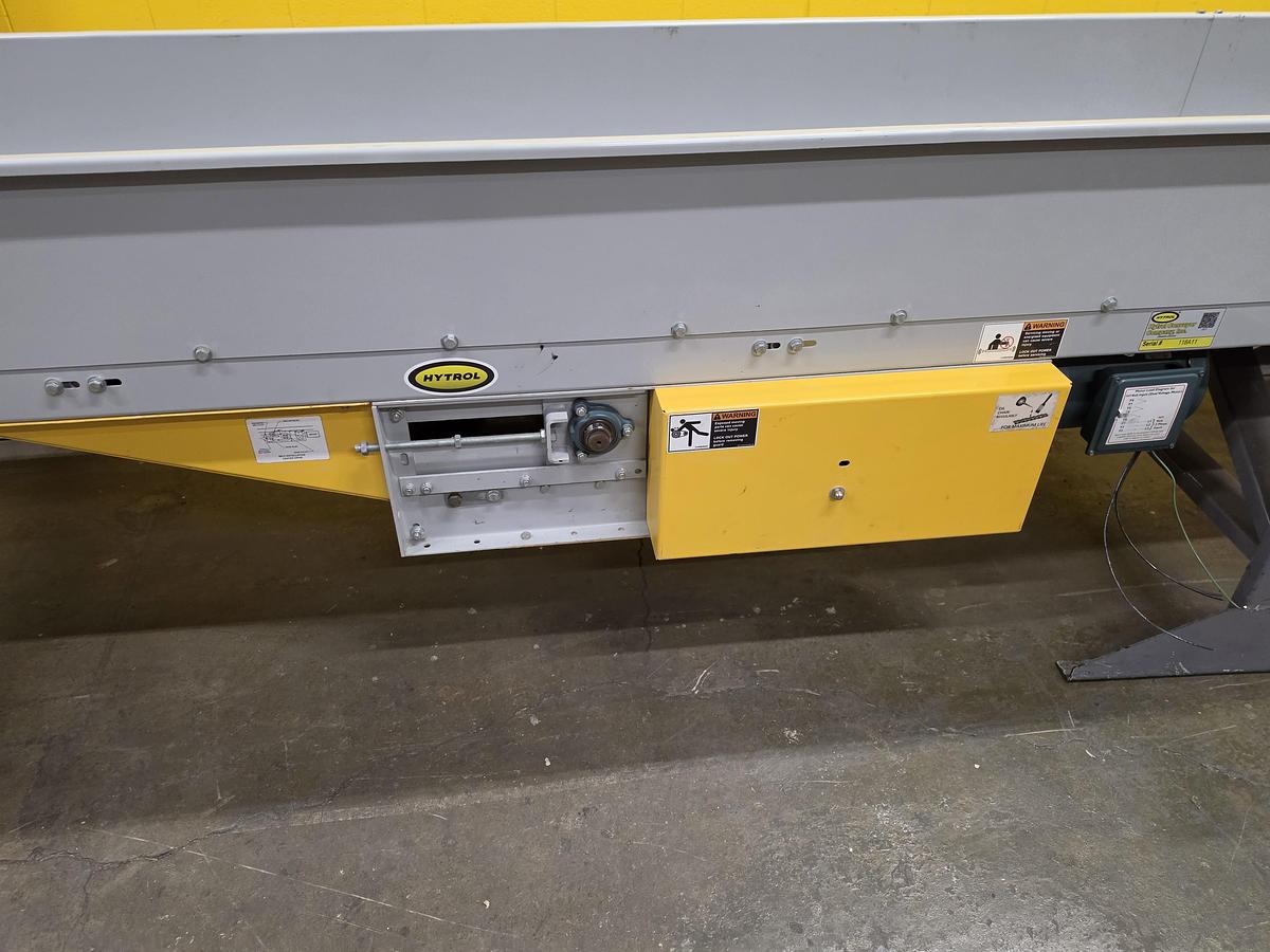 Used Hytrol TA Slider Bed Belt Conveyor 30" x 99' (#641)