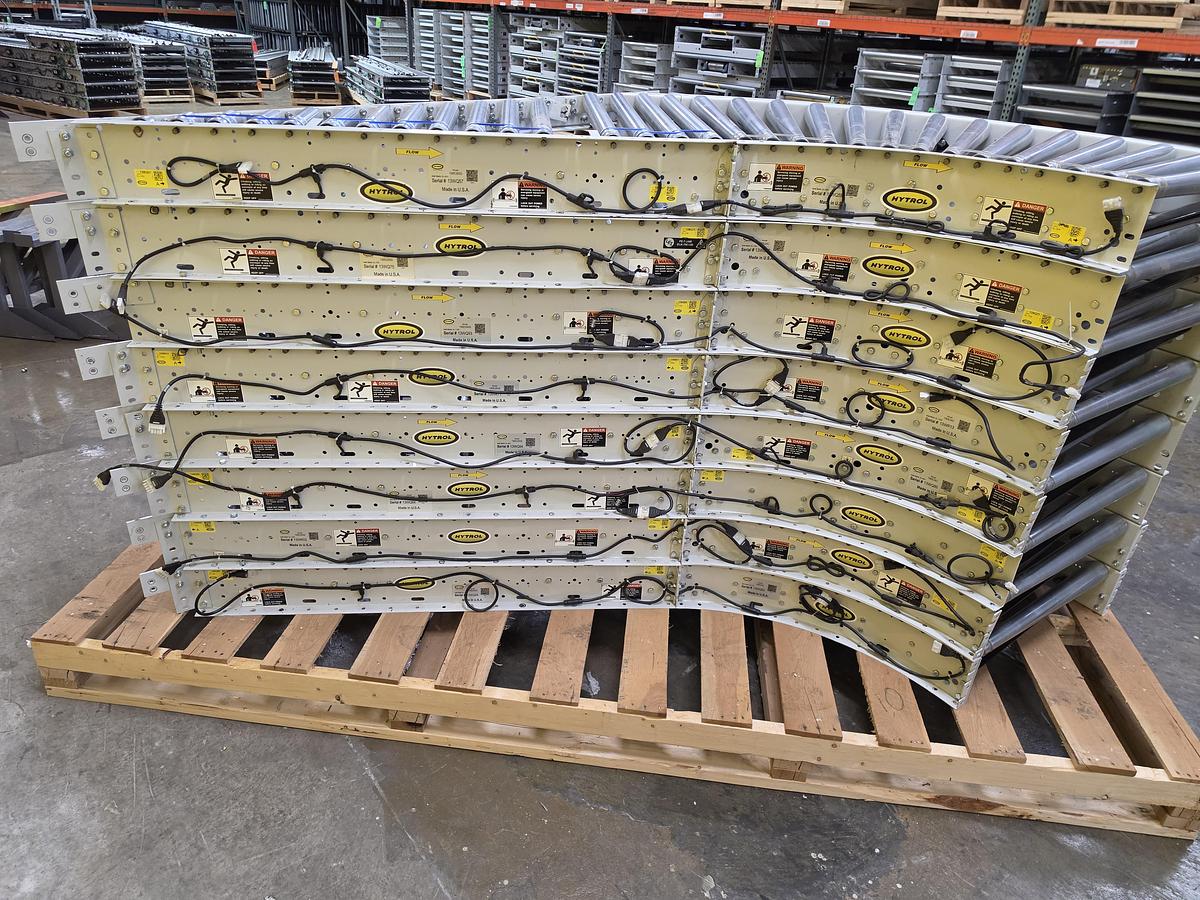 Used 2020 Hytrol PROSORT MRT 30" X 100' Narrow Belt Sortation Conveyor with 8 Diverts & Spurs (#661)