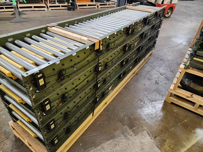 Used Hytrol ABEZ Zero Pressure Accumulation Roller Conveyor 24" x 70' (#98)