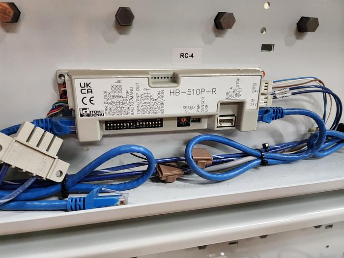 Used Itoh Denki MDR Zero Pressure Accumulation Roller Conveyor 30"bf x 10' (#325)