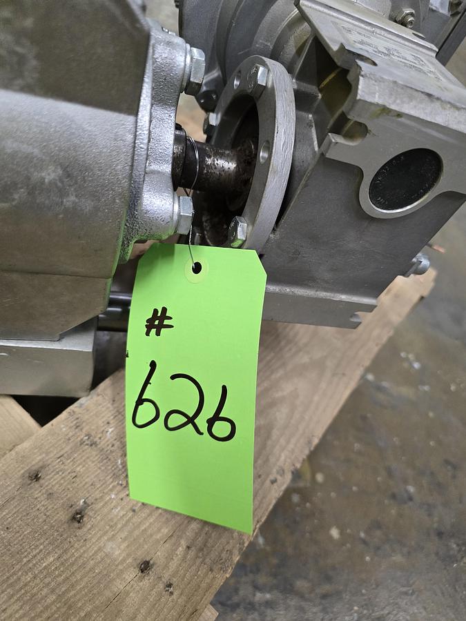 Used Transnorm 90 Degree Belted Curve Conveyor TS1500/100 24" Belt, 24" IR (#626)