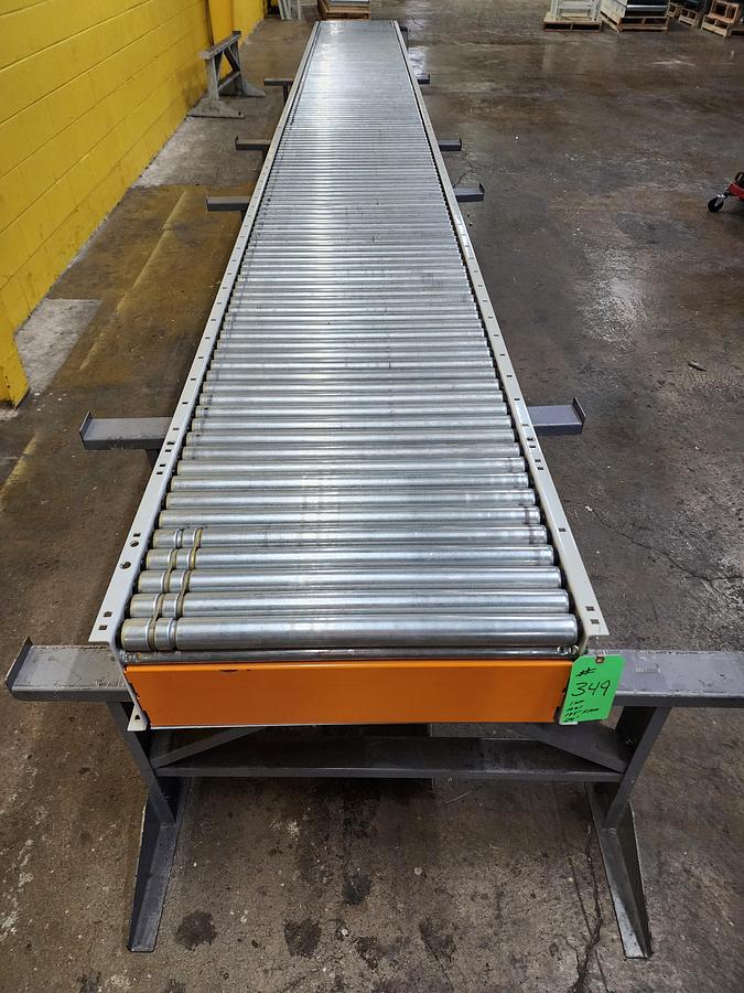 Intelligrated 30.5" x 24' Live Roller V-Belt Conveyor (#349)
