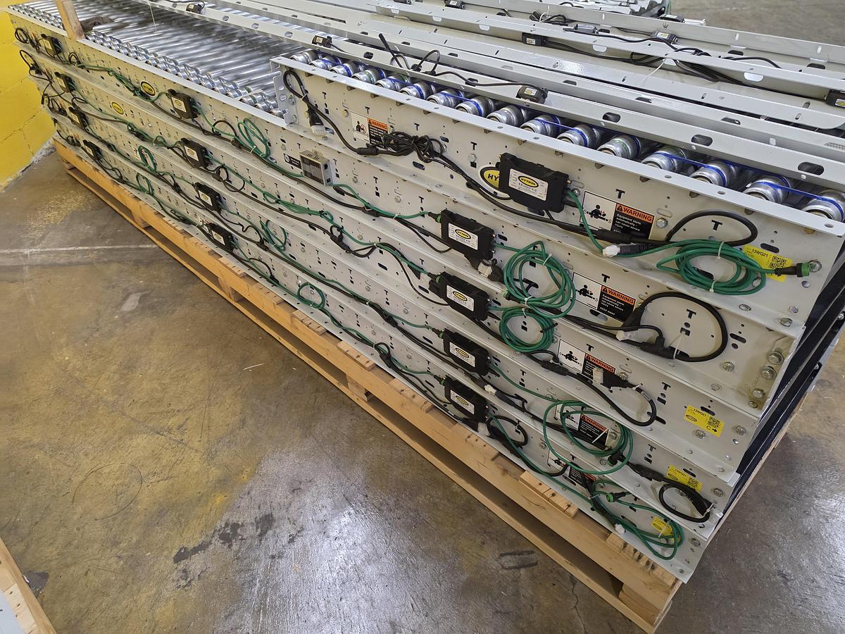 Used Hytrol 190E24EZ E24 Zero Pressure Roller Conveyor 30" x 52' (#680)
