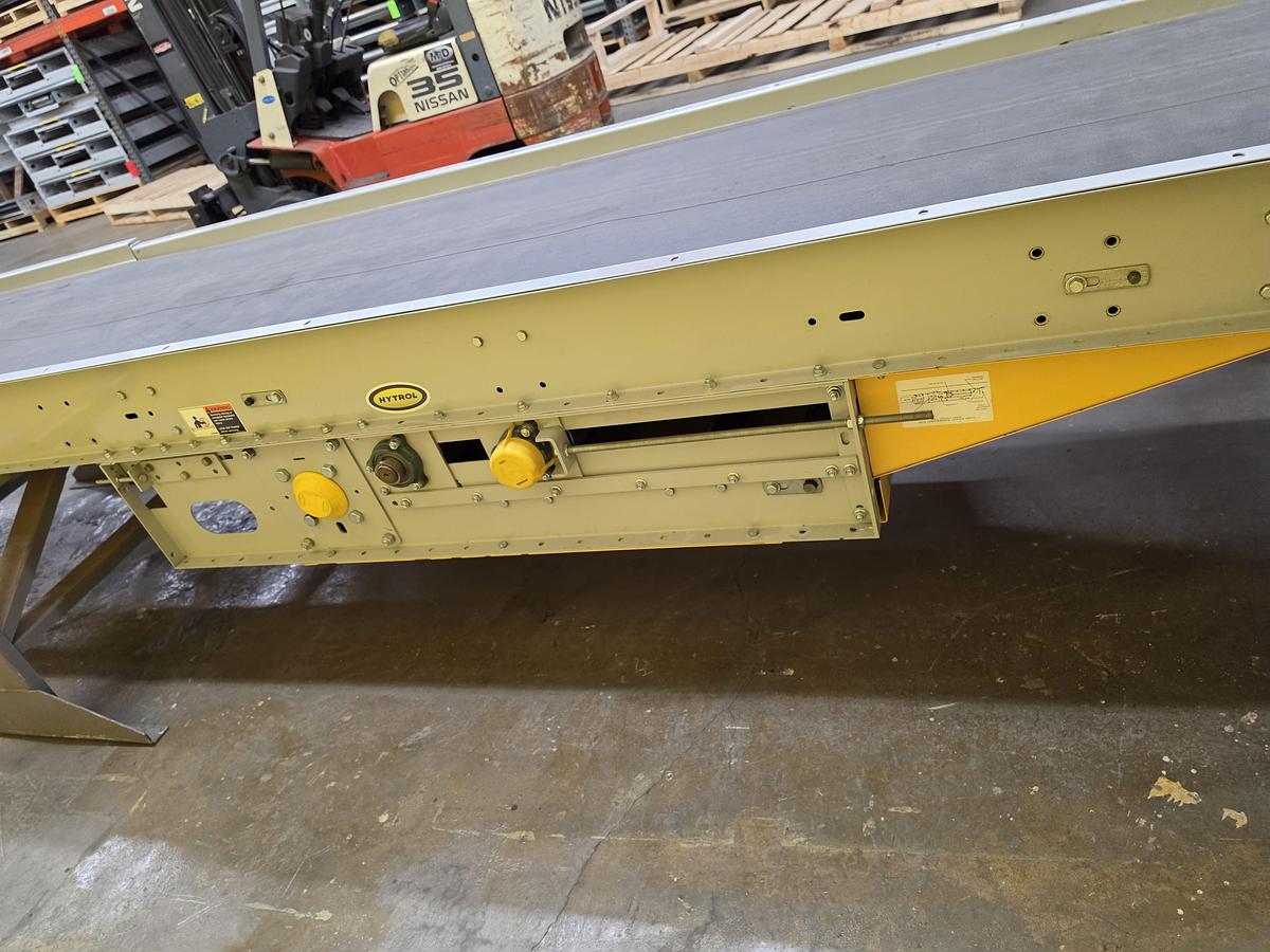 Used Hytrol TH Trash Line Belt Conveyor 34" x 56'5" (#649)
