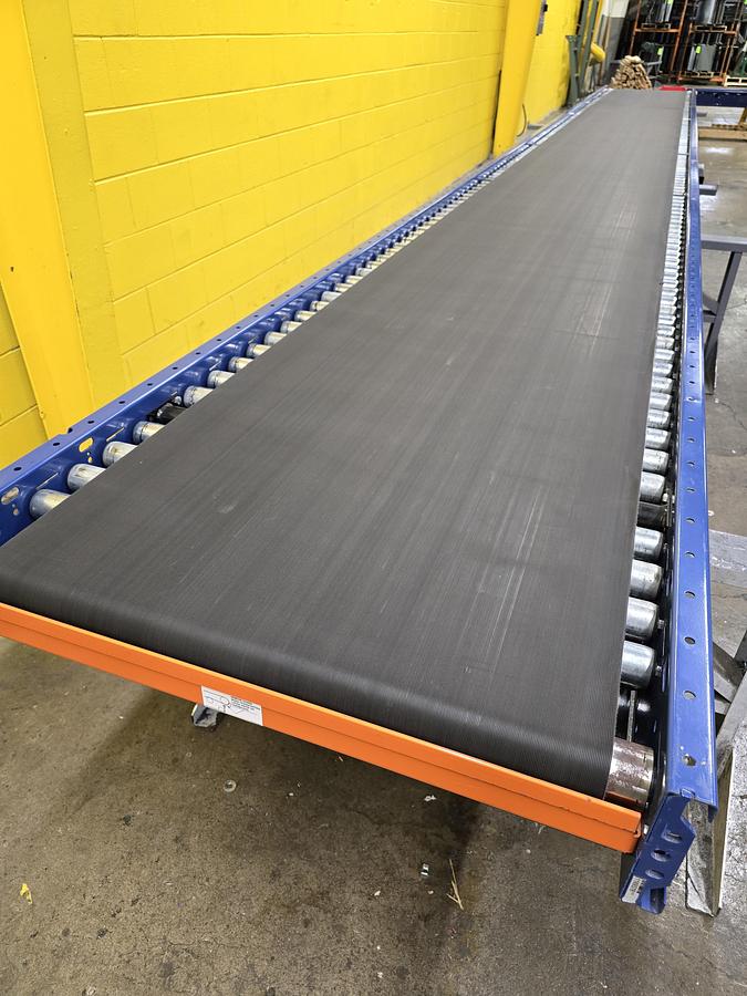 Used MHS 37.5" x 29' Roller Bed Conveyor (#266)