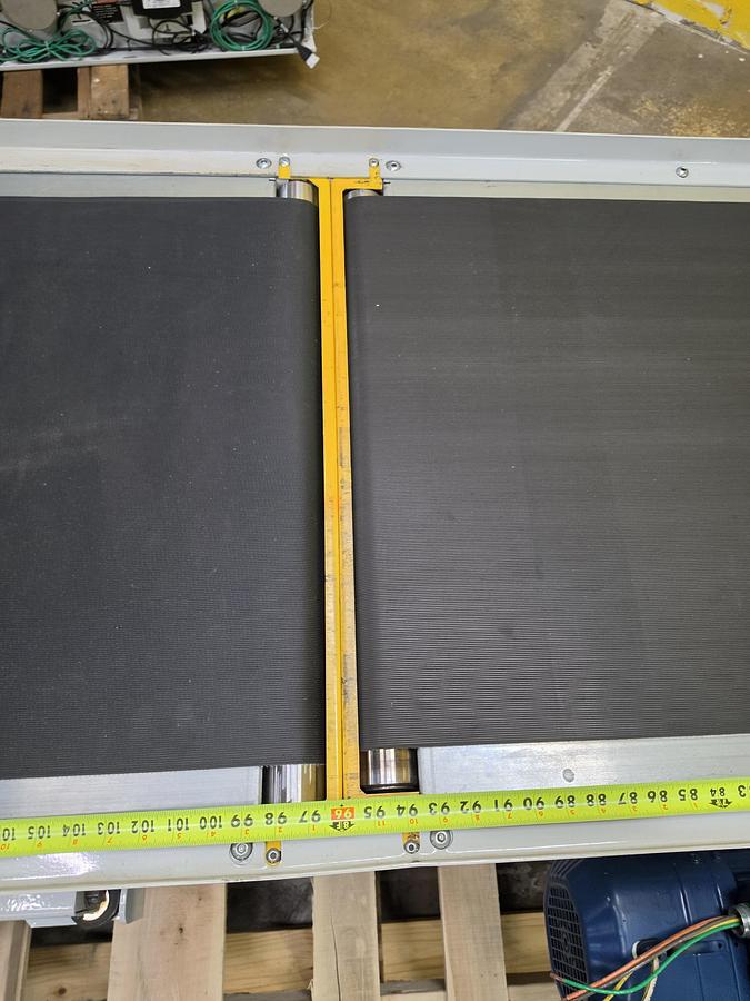 Used 2021 Hytrol 3 Stage GAPPER Slider Bed Belt Conveyor 30" x 12' (#647)