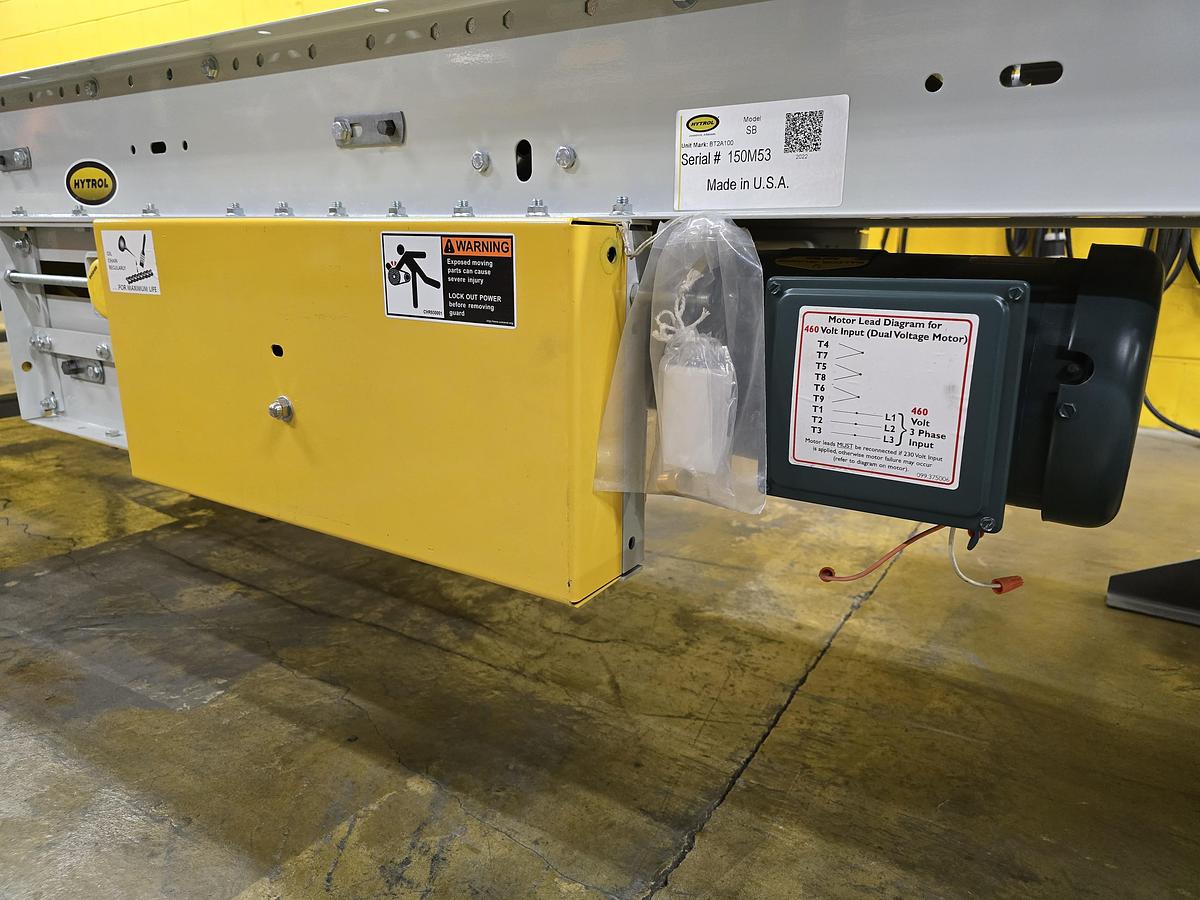 Used Hytrol Slider Bed Belt Conveyor 24" x 55' (#471)