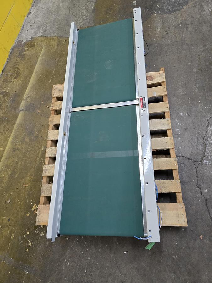 Used 2023 Intelligrated 22" x 37'6" MDR Belted Zero Pressure Conveyor (#335)
