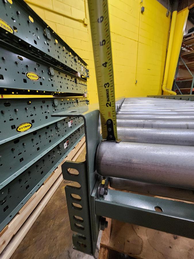 Used Hytrol ABEZ Zero Pressure Accumulation Roller Conveyor 24" x 60' (#706)