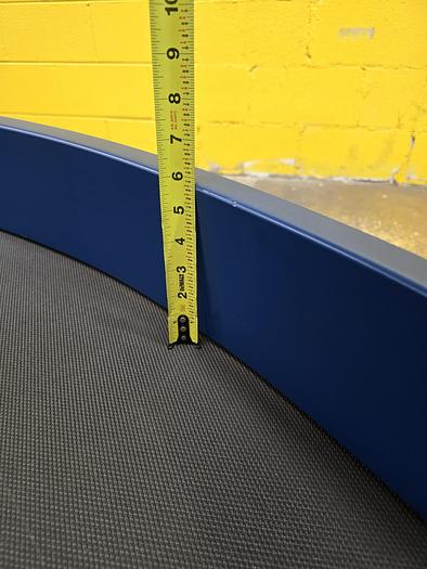 Used Transnorm 90 Degree Belted Curve Conveyor TS1500/140 23" Belt, 23" IR (#401)