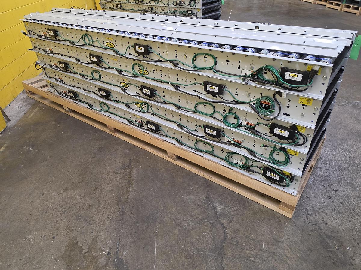 Used Hytrol 190E24EZ E24 Zero Pressure Roller Conveyor 30" x 50' (#683)