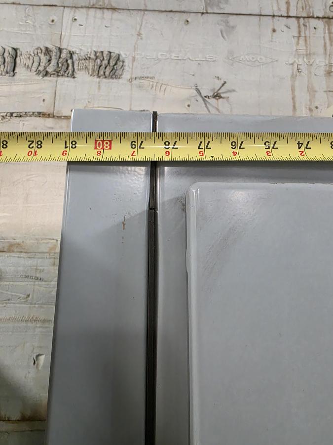 Used Hoffman Enclosures Inc. 300 AMP 2 Door Electrical Panel (#717)