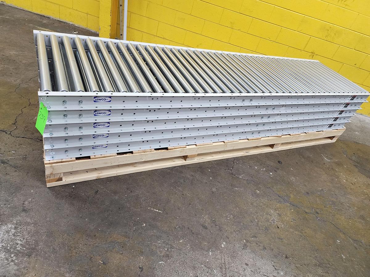 Used Lewco Gravity Conveyor 24.5" x 96' (#739)