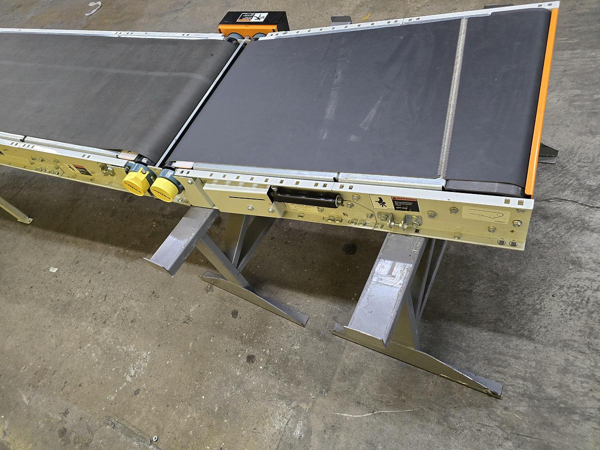 Used Intelligrated Roller Bed Incline / Decline Belt Conveyor 30.5" x 39'4" (#346)
