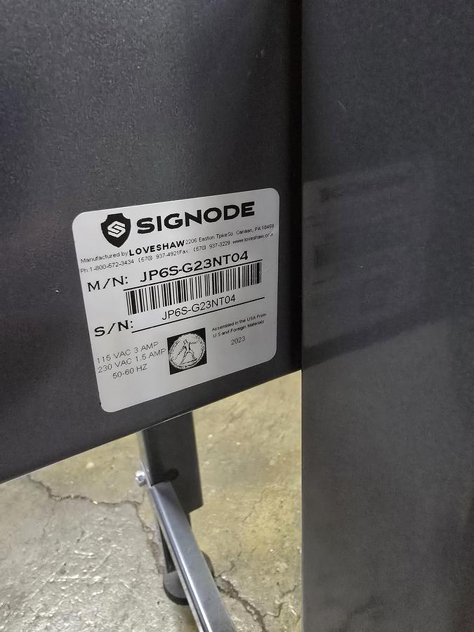 Used Signode Slider Bed Belt Conveyor 12" x 5' (#541)