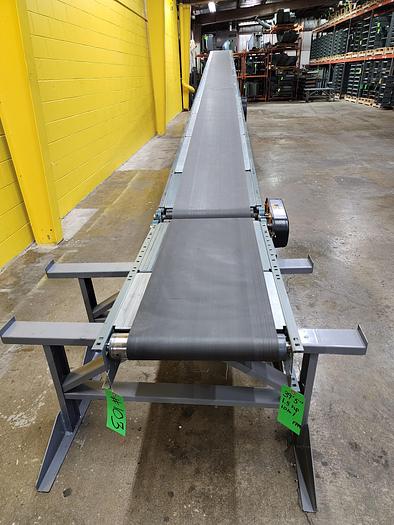 Used Intelligrated Roller Bed Incline / Decline Belt Conveyor 24.5" x 57'5" (#109-112)