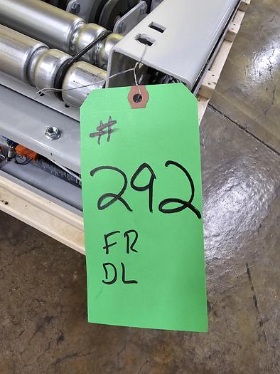 Used 2023 Intelligrated Zero Pressure MDR 710 Roller Conveyor RH DIVERT (#293)