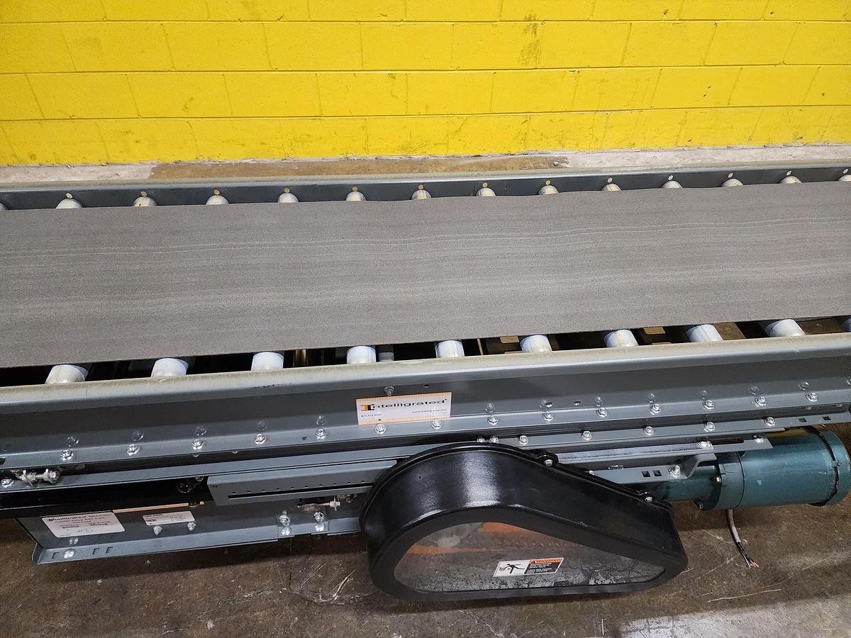 Used Intelligrated Roller Bed Belt Conveyor 24" x 51' (#113-119)