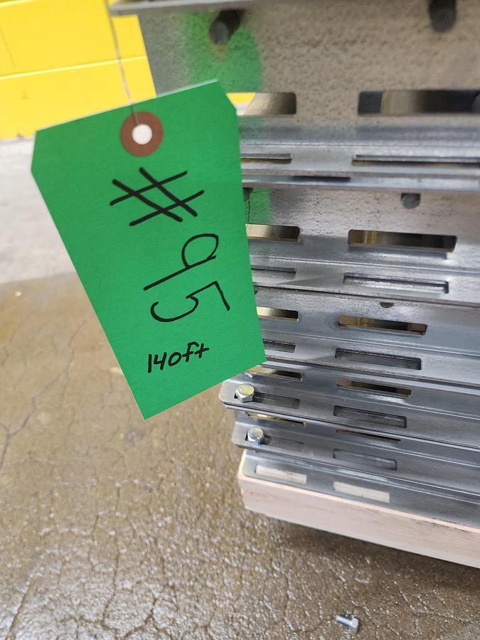 Used 12.5" x 140' Gravity Roller Conveyor (#95)