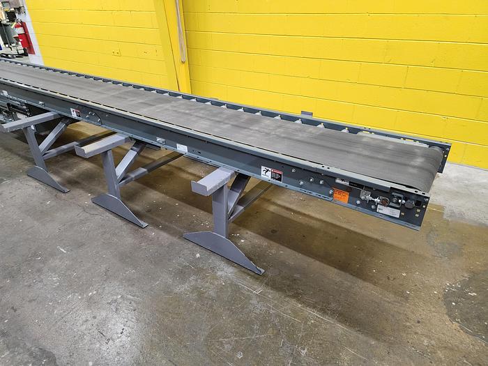 Used Intelligrated Roller Bed Belt Conveyor 24.5" x 21' (#120-123)