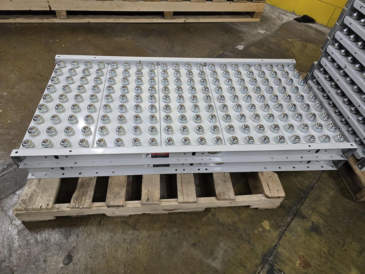 Used Hytrol Roller Ball Transfer Table Conveyor 30" x 63" (#566)