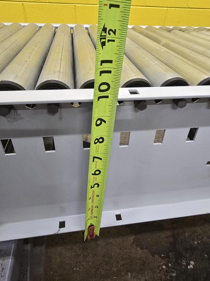 Used 2023 Intelligrated 24.5" x 15' Live Roller V-Belt Conveyor (#382)