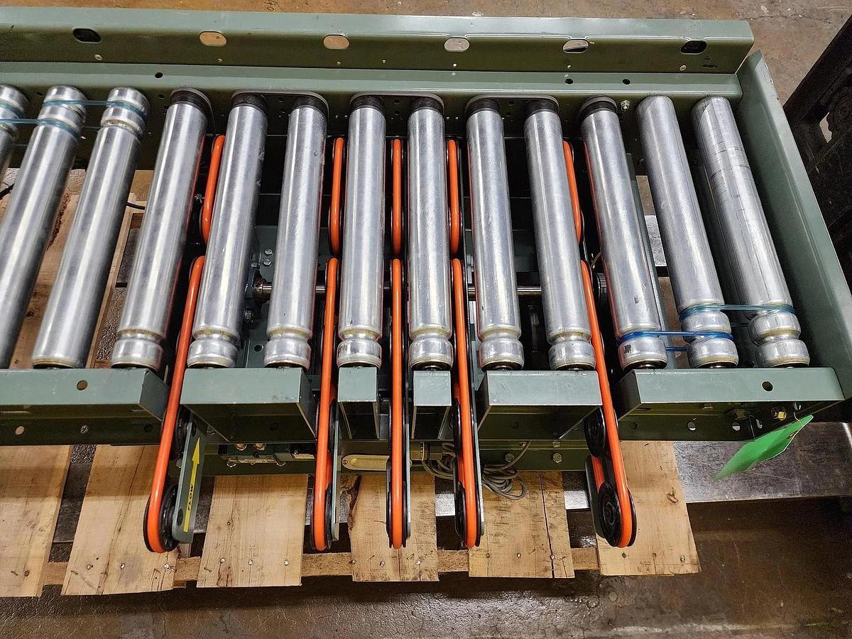 Used Hytrol 190E24EZ 24 volt 90 Degree Pop Up Divert Transfer Conveyor (#226)