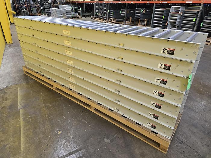 Used 2022 Intelligrated 24.5" x 154'10" Roller Bed Belt Conveyor (#340)