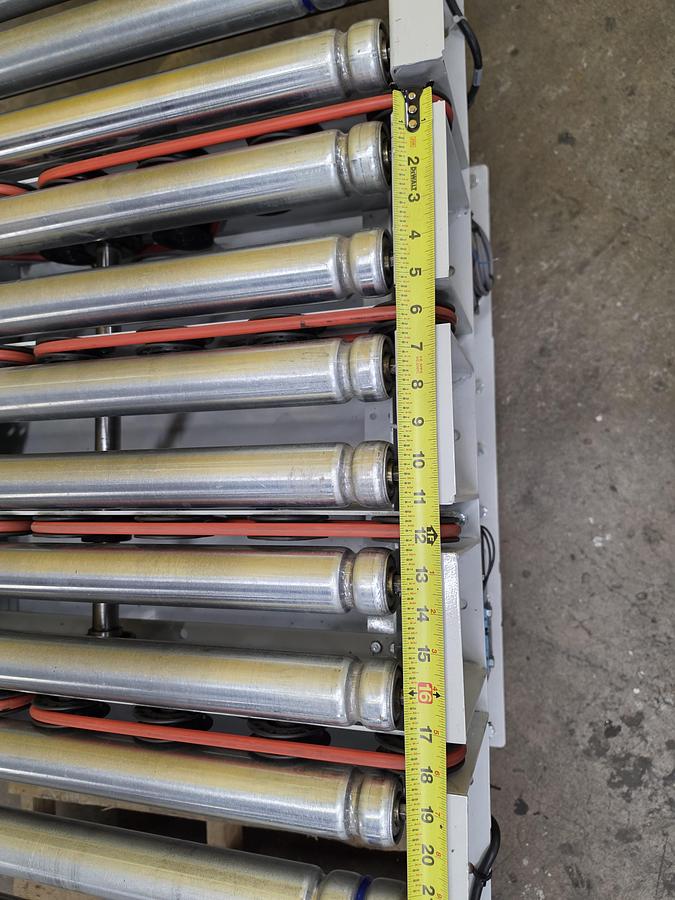 Used Hytrol 190E24EZ 24 volt 90 Degree Pop Up Divert Transfer Conveyor (#232)