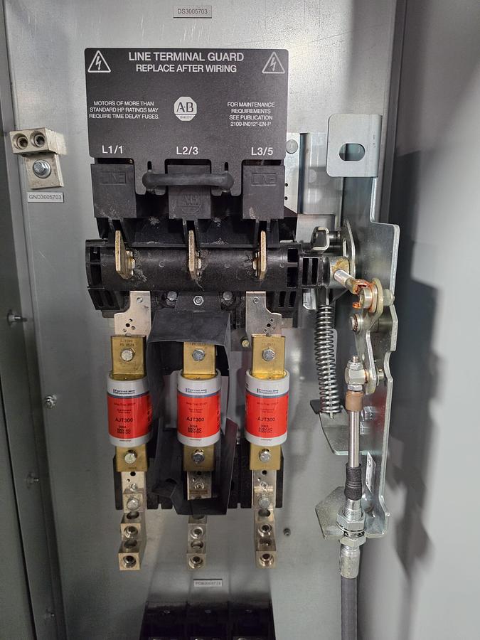 Used Hoffman 300 AMP 3 Door Electrical Panel (#716)
