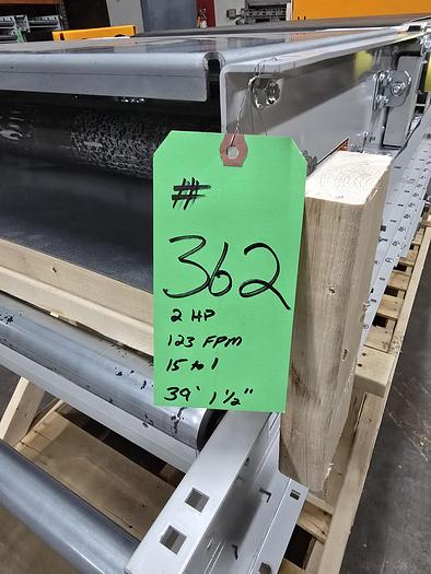 Used Intelligrated Roller Bed Incline / Decline Belt Conveyor 30.5" x 39'1.5" (#362)