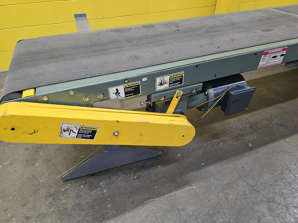 Used Hytrol TA Slider Bed Belt Conveyor 24" x 50' (#460)