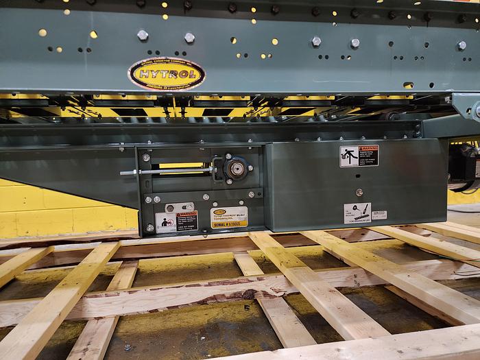 Used Hytrol ABLR Roller Bed Conveyor Merge Table (#220)